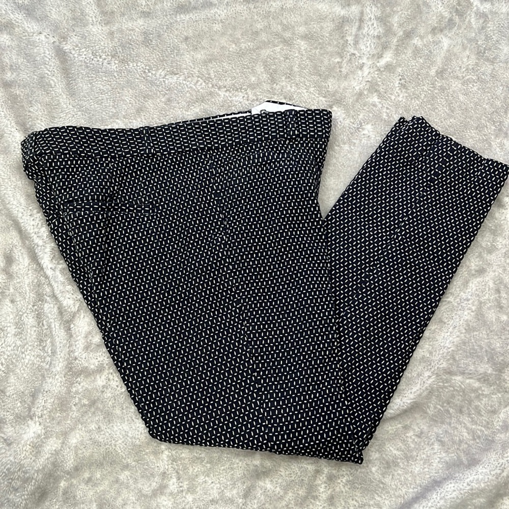 Navy with White Dash stitching Banana Republic Sloan Fit Pants